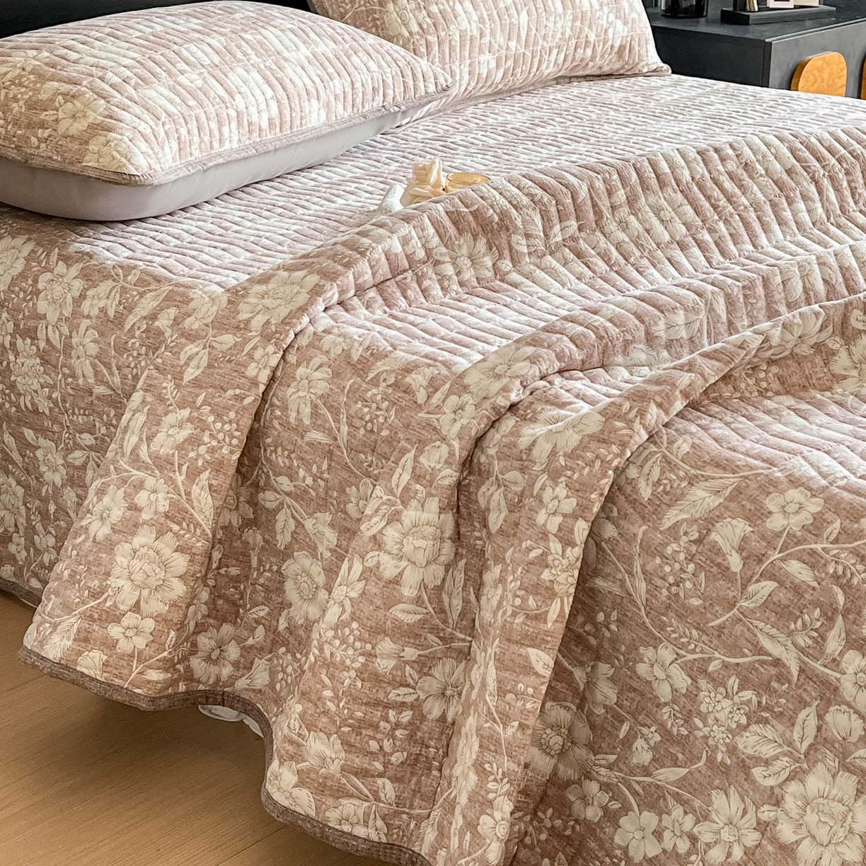 91家纺网 家纺一手货源 找家纺 （总）满座家居 2026新款舒适亲肤简约单品床盖