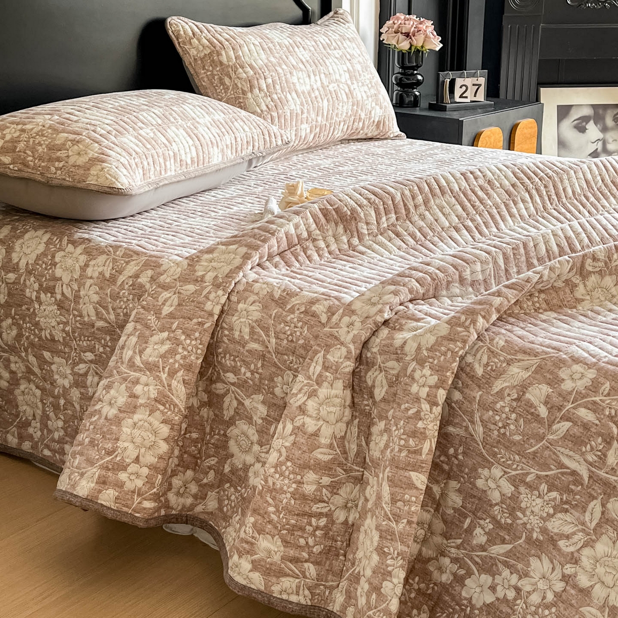 91家纺网 家纺一手货源 找家纺 （总）满座家居 2026新款舒适亲肤简约单品床盖