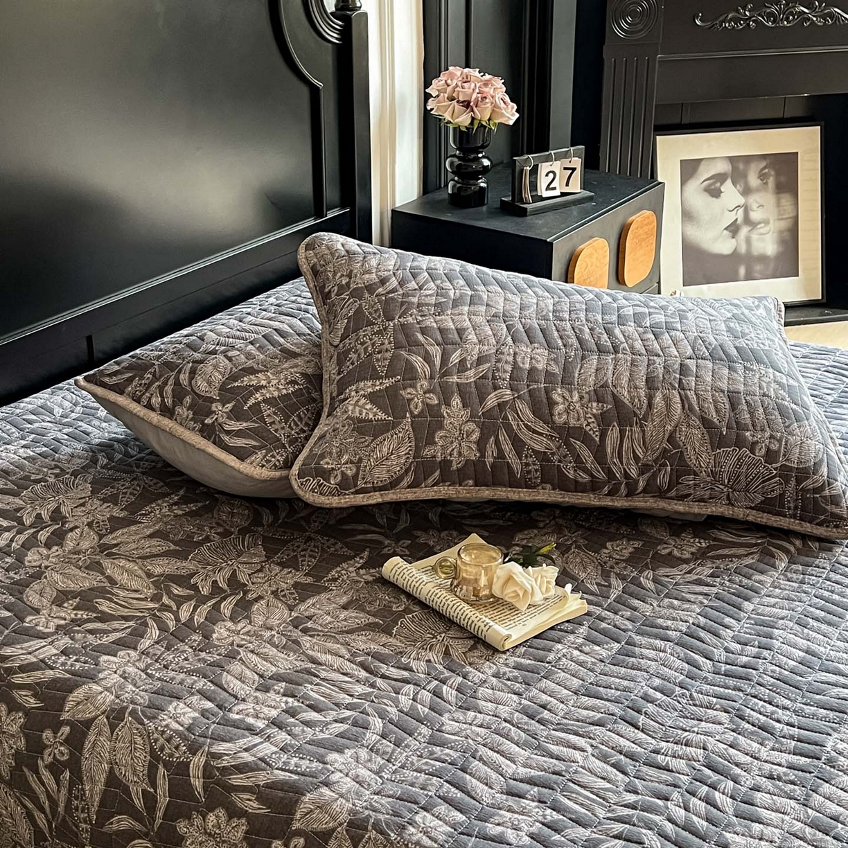 91家纺网 家纺一手货源 找家纺 满座家居 2026新款舒适亲肤简约单品床盖 佩利斯