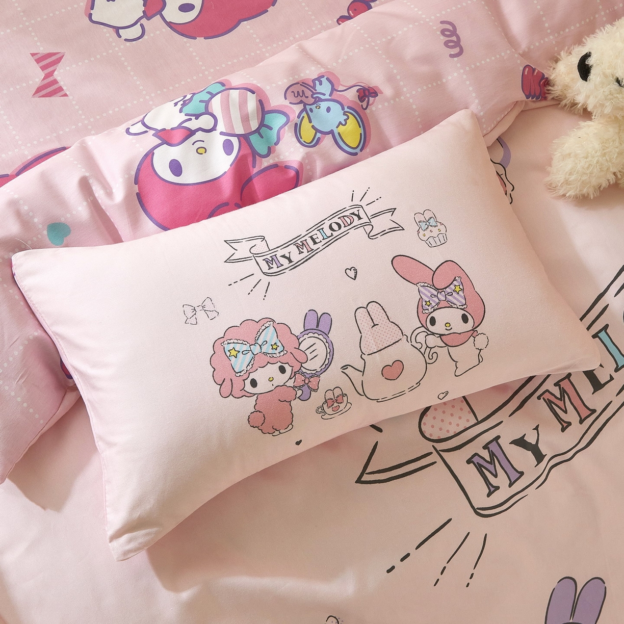 91家纺网 家纺一手货源 找家纺 （总）蘭菲家纺 2026新款幼儿园儿童三丽欧系列多件套