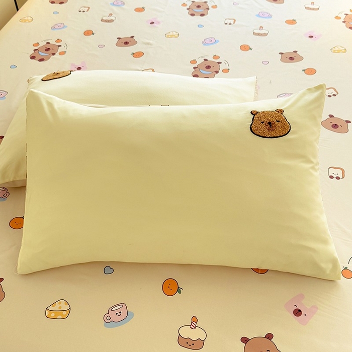 91家纺网 家纺一手货源 找家纺 （总）优贝 2025爆款水洗棉云朵棉毛巾绣四件套（提供买家绣）