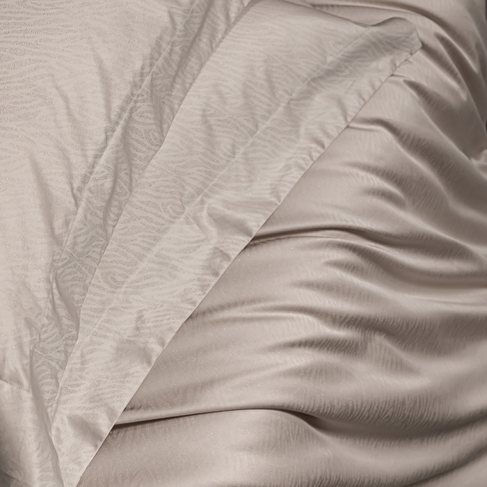 91家纺网 家纺一手货源 找家纺 舒慕家纺 2025新款亲肤舒适高端100S长绒棉纯棉银丝提花四件套 斑点流韵055