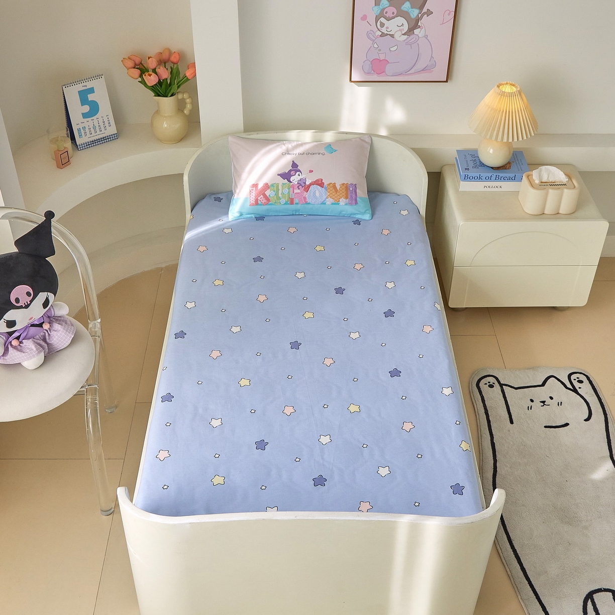 91家纺网 家纺一手货源 找家纺 蘭菲家纺 2026新款幼儿园儿童三丽欧系列多件套 快乐小库