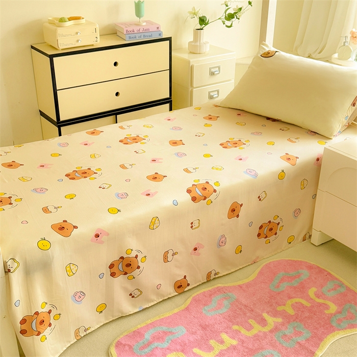 91家纺网 家纺一手货源 找家纺 （总）优贝 2025爆款学生季云朵棉水洗棉毛巾绣学生三件套四件套（提供买家绣）