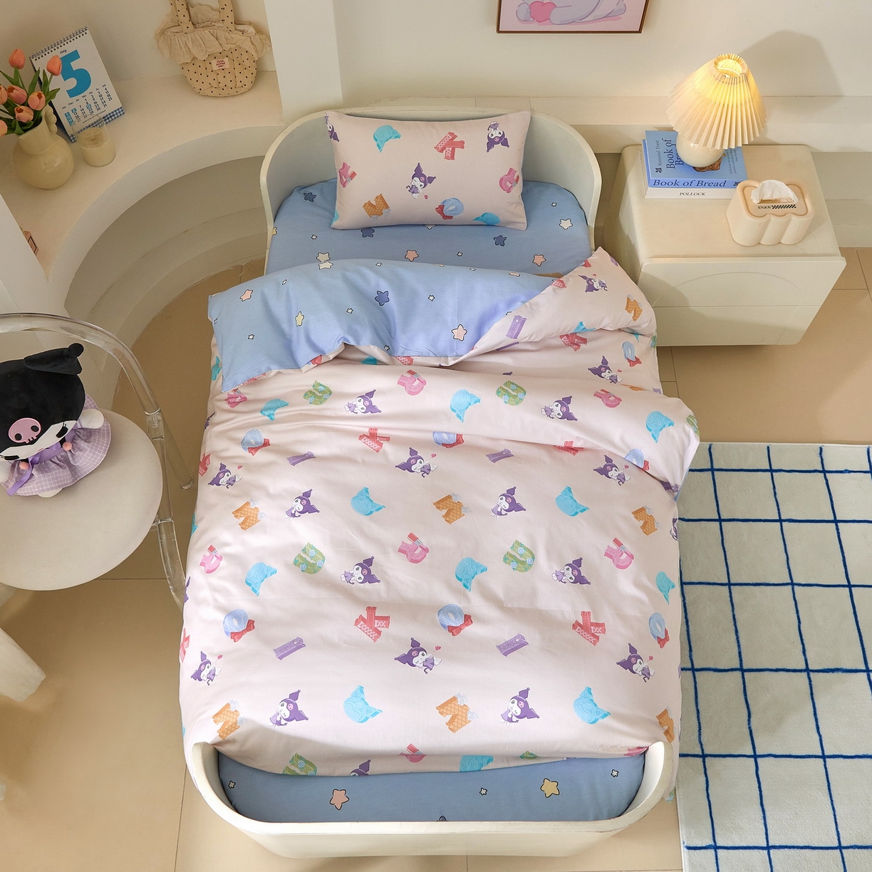 蘭菲家纺 2026新款幼儿园儿童三丽欧系列多件套 小库儿