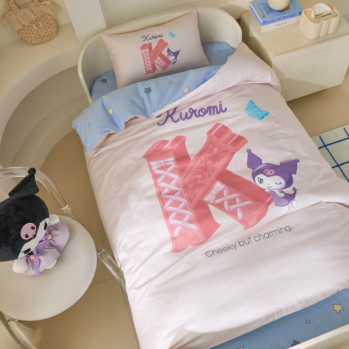 91家纺网 家纺一手货源 找家纺 蘭菲家纺 2026新款幼儿园儿童三丽欧系列多件套 小库故事