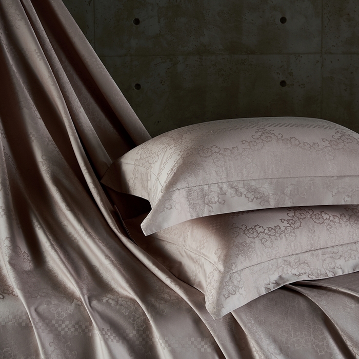 91家纺网 家纺一手货源 找家纺 舒慕家纺 2025新款亲肤舒适高端100S长绒棉纯棉银丝提花四件套 织界109