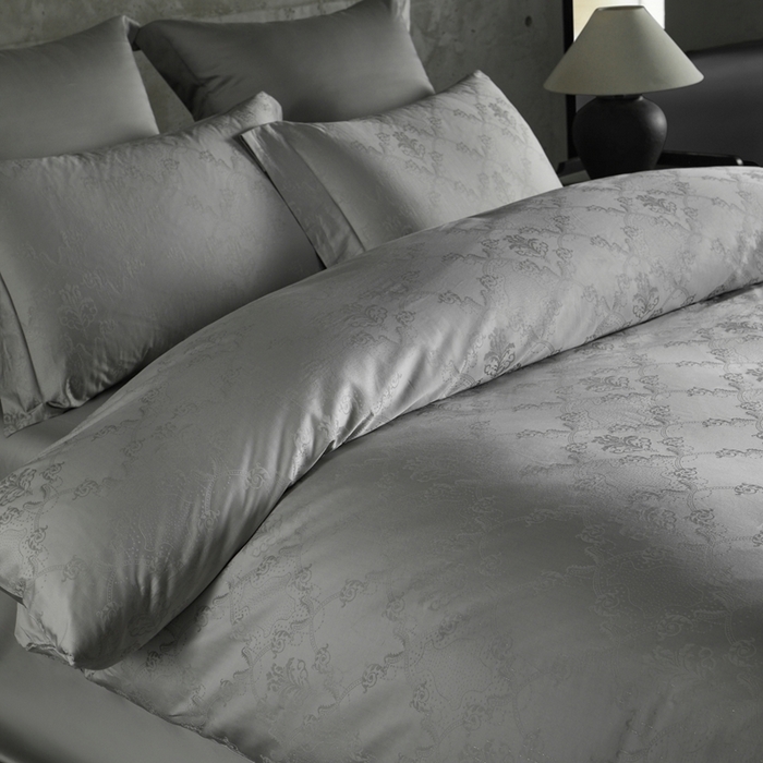 91家纺网 家纺一手货源 找家纺 舒慕家纺 2025新款亲肤舒适高端100S长绒棉纯棉银丝提花四件套 仲夏之梦130