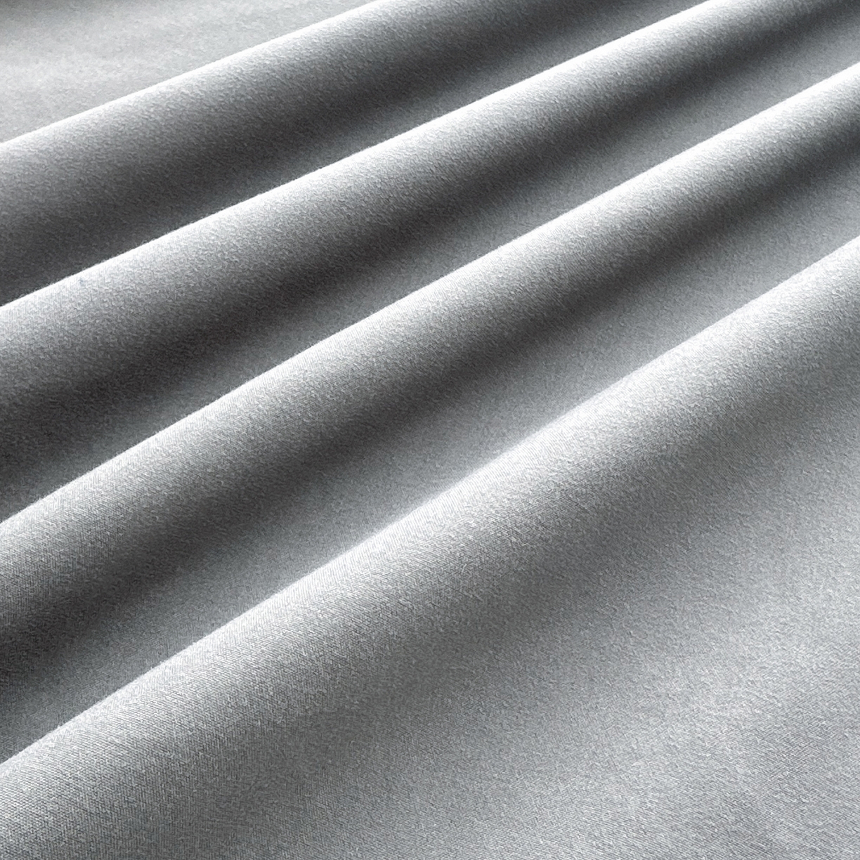 91家纺网 家纺一手货源 找家纺 佑泽家纺 2026年纯色双拼水洗棉四件套单被套 月光灰+星空灰