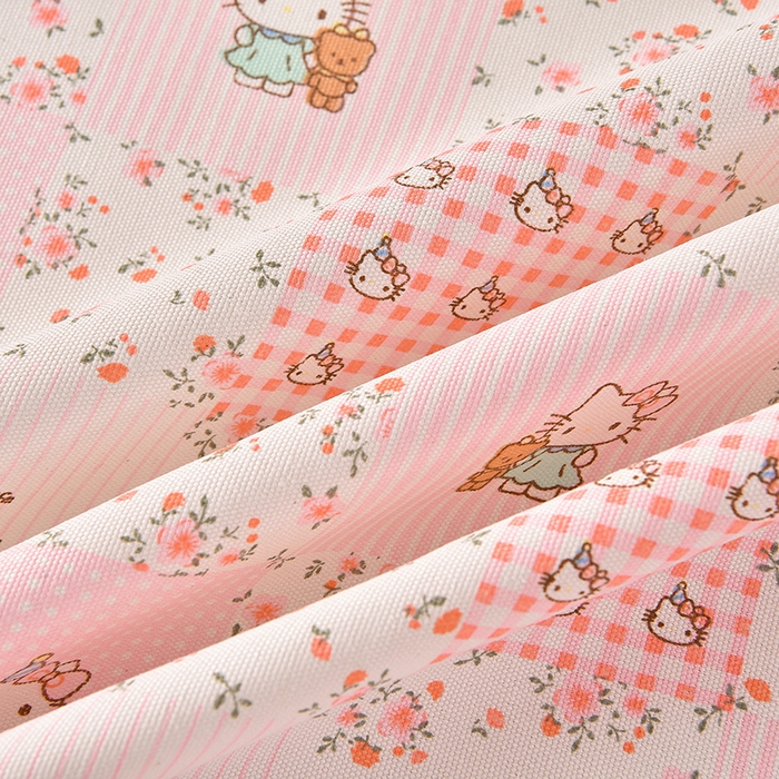 91家纺网 家纺一手货源 找家纺 德比尔斯  2026新款原棉老粗布凉席印花床单三件套 粉色猫