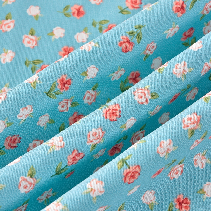 91家纺网 家纺一手货源 找家纺 德比尔斯  2026新款原棉老粗布凉席印花床单三件套 相遇-蓝