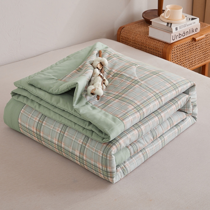 91家纺网 家纺一手货源 找家纺 （总）织雅漫 2026新款水洗棉夏被空调被夏凉被