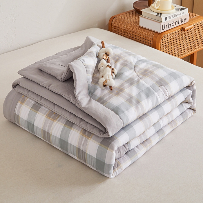 91家纺网 家纺一手货源 找家纺 （总）织雅漫 2026新款水洗棉夏被空调被夏凉被