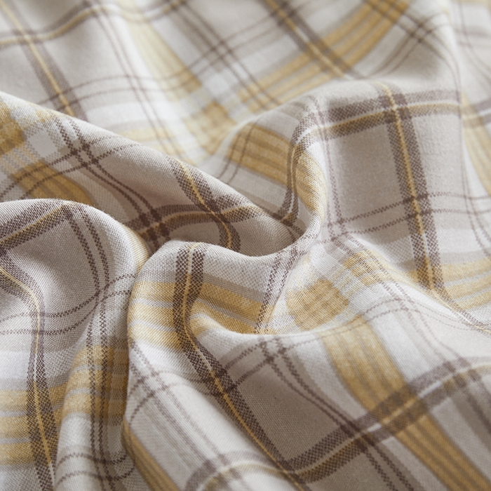 91家纺网 家纺一手货源 找家纺 织雅漫 2026新款水洗棉夏被空调被夏凉被 暖黄