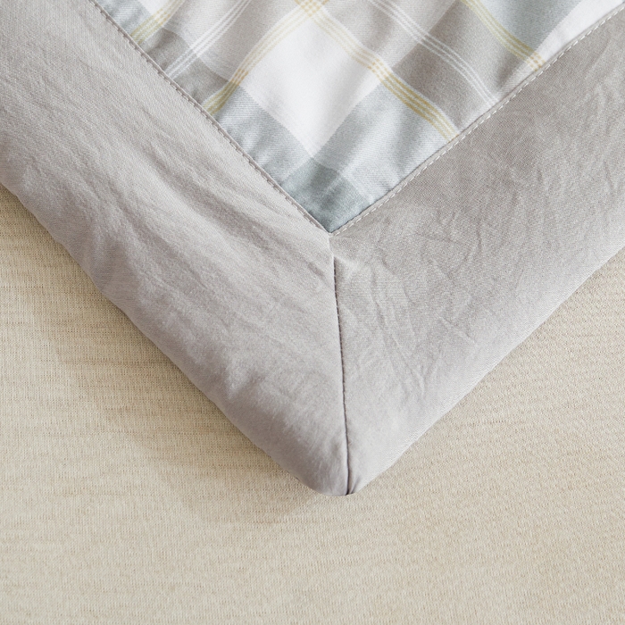 91家纺网 家纺一手货源 找家纺 织雅漫 2026新款水洗棉夏被空调被夏凉被 青灰