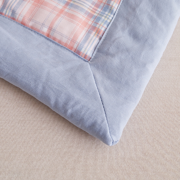 91家纺网 家纺一手货源 找家纺 织雅漫 2026新款水洗棉夏被空调被夏凉被 知夏-粉