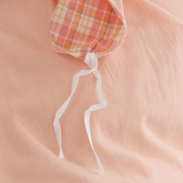 91家纺网 家纺一手货源 找家纺 喜四方 2026新款全棉色织水洗棉四件套 小城故事