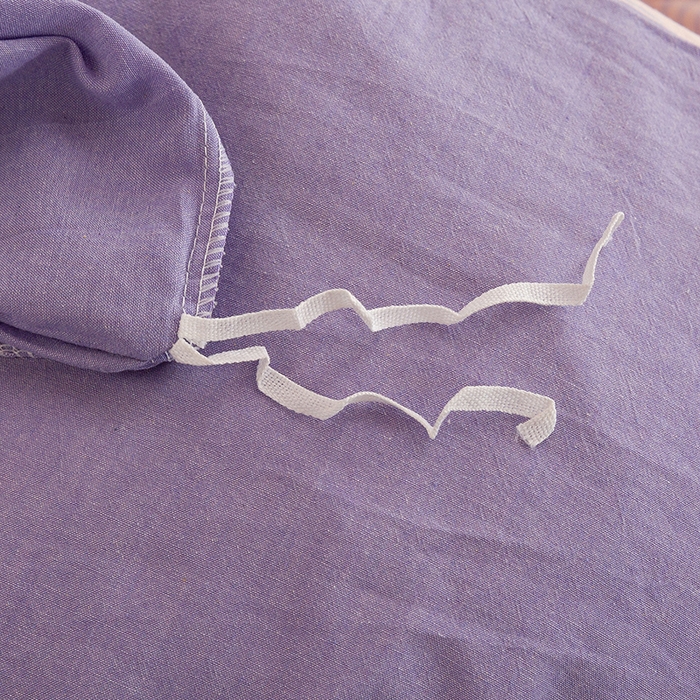 91家纺网 家纺一手货源 找家纺 喜四方 2026新款100%全棉纯棉色织水洗棉花边工艺款四件套-系列一 春日