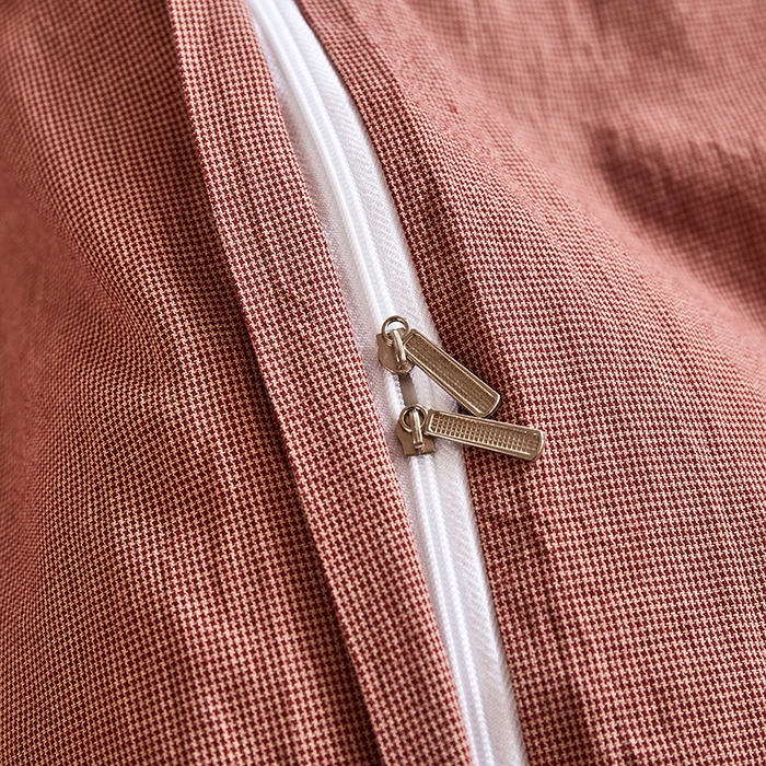 91家纺网 家纺一手货源 找家纺 喜四方 2026新款100%全棉纯棉色织水洗棉花边工艺款四件套-系列一 恬梦