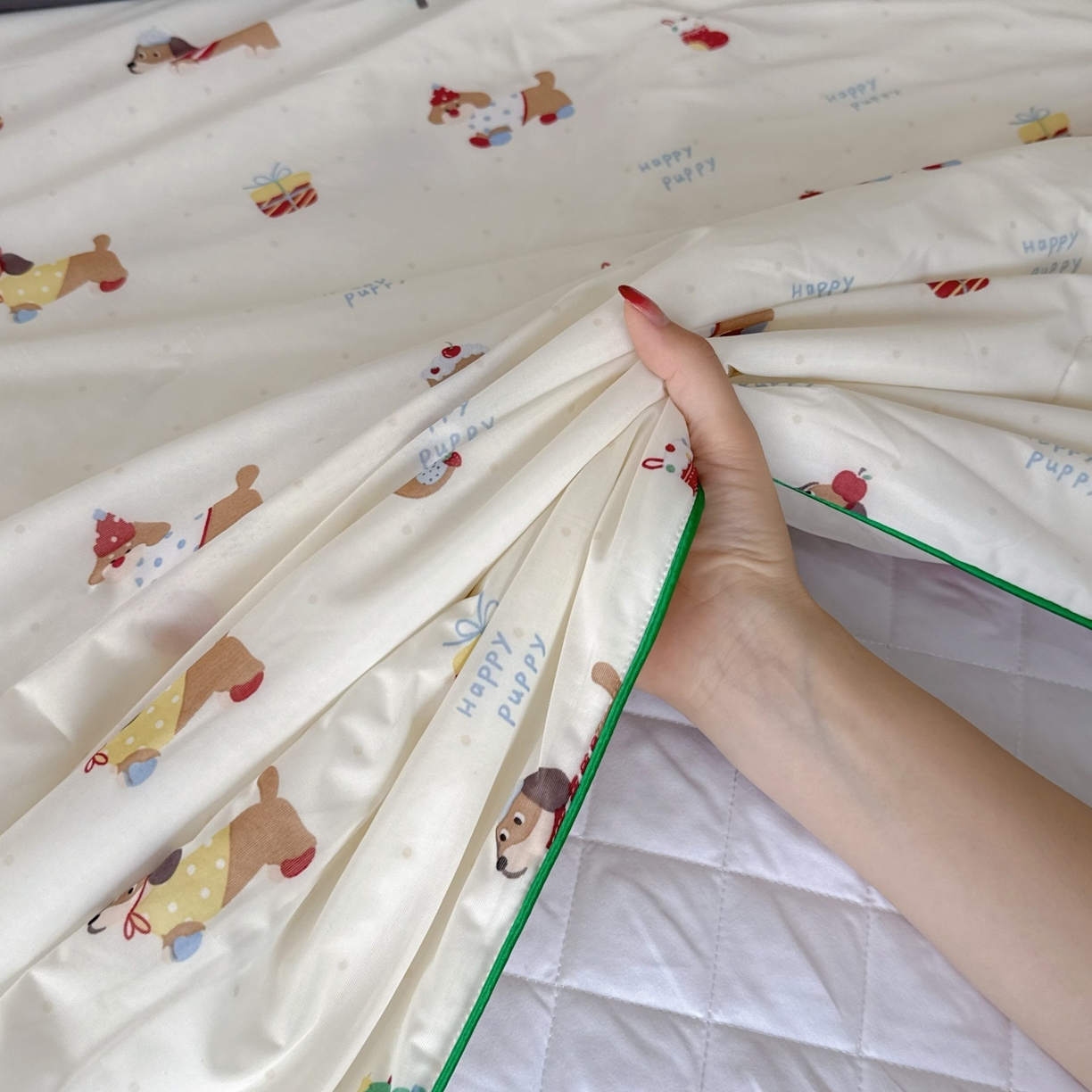 91家纺网 家纺一手货源 找家纺 （总）兜米家居 2026春夏新款A类冰激凌凉感夏被被子被芯