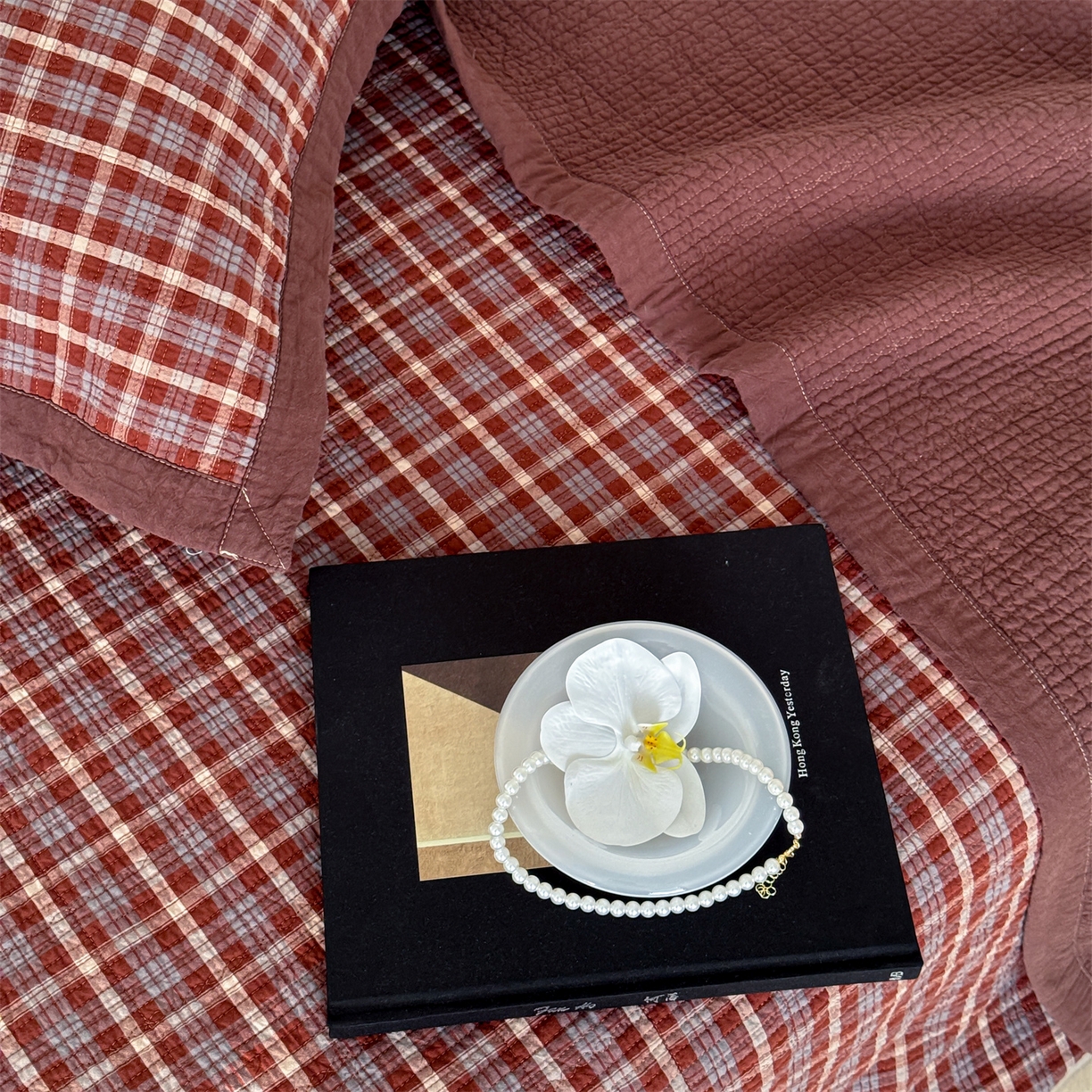 91家纺网 家纺一手货源 找家纺 床盖工厂店 2026新款双面水洗全棉填充新疆棉花床盖三件套-维尼系列 维尼红