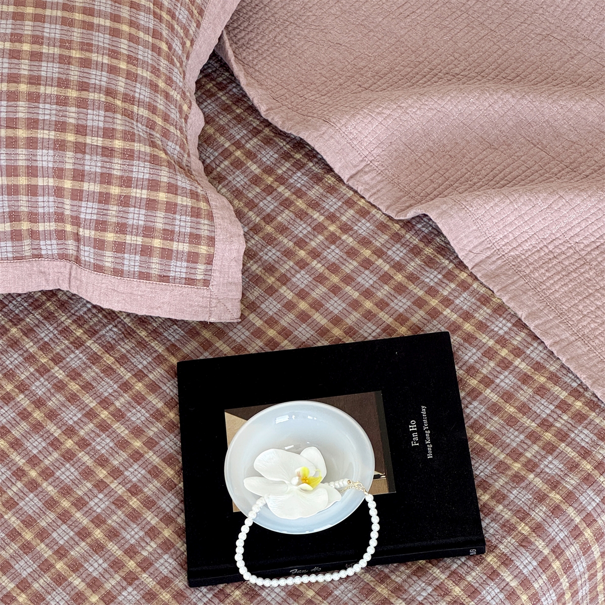 91家纺网 家纺一手货源 找家纺 床盖工厂店 2026新款双面水洗全棉填充新疆棉花床盖三件套-维尼系列 维尼咖