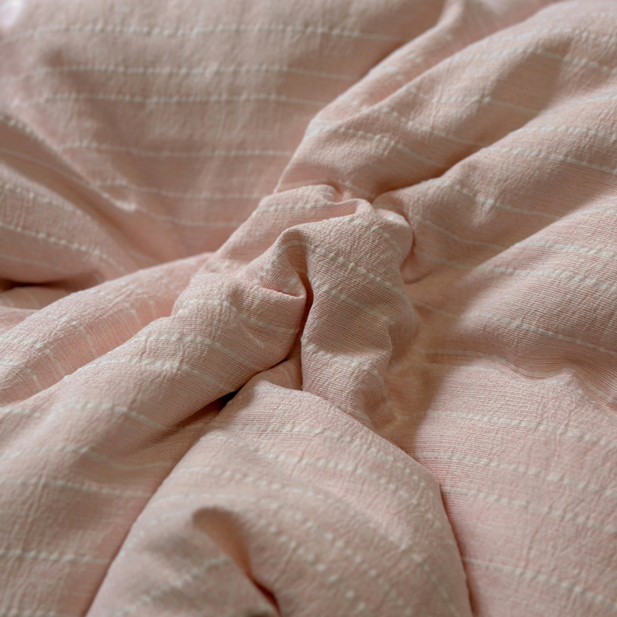 91家纺网 家纺一手货源 找家纺 阿曼达 2026新款简约素色亚麻风纯色无印四件套-素然 素然-玉色