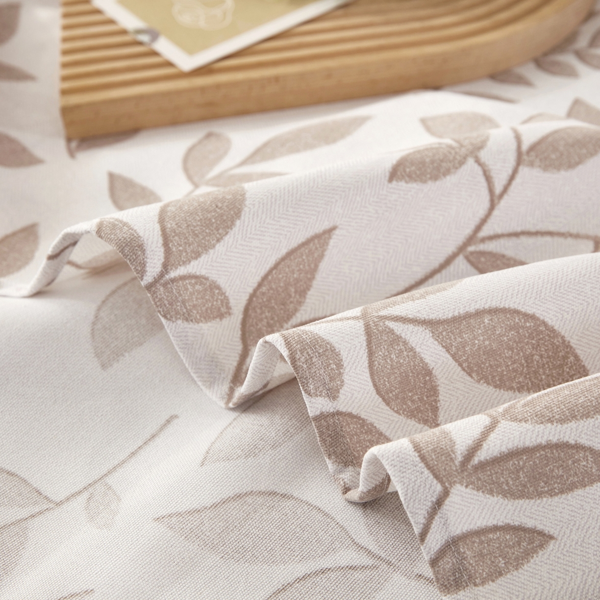 91家纺网 家纺一手货源 找家纺 美丽折家纺 2026春夏新款原棉老粗布单床单床单单件床单三件套 知秋