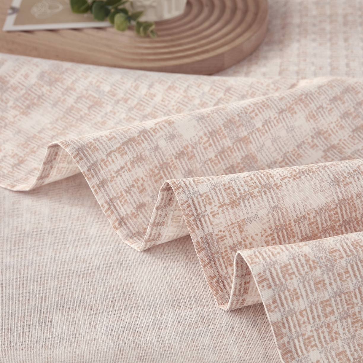 91家纺网 家纺一手货源 找家纺 美丽折家纺 2026春夏新款原棉老粗布单床单床单单件床单三件套 柔格