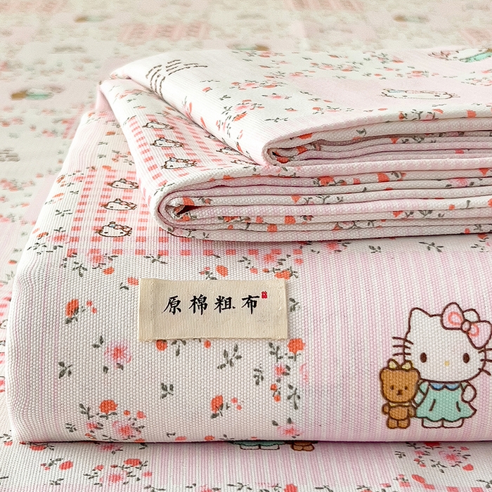 91家纺网 家纺一手货源 找家纺 （总）芃成家纺 2026新款老粗布单床单