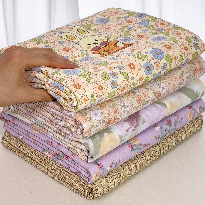 芃成家纺 2026新款老粗布单床单 组合图仅供参考