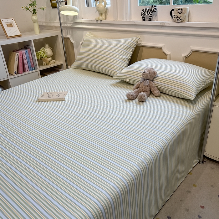 91家纺网 家纺一手货源 找家纺 芃成家纺 2026新款老粗布单床单 北望