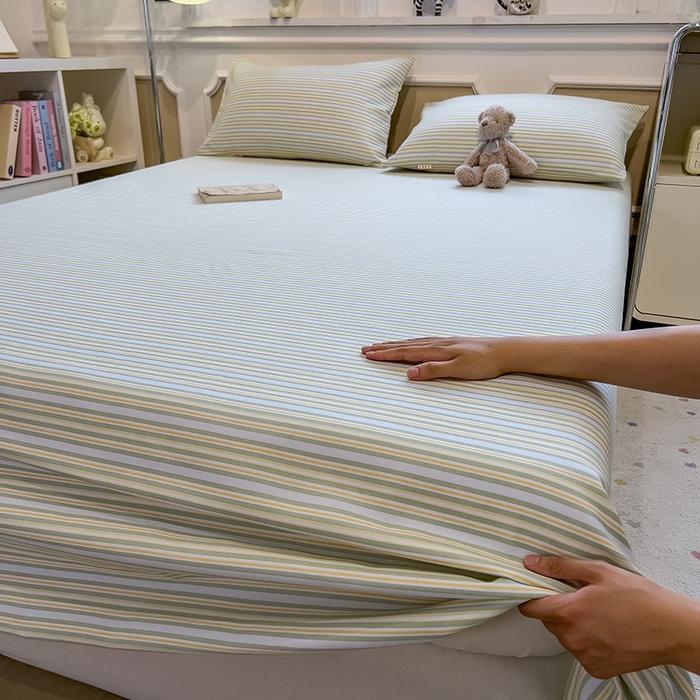 91家纺网 家纺一手货源 找家纺 芃成家纺 2026新款老粗布单床单 北望