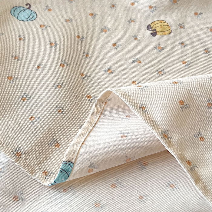 91家纺网 家纺一手货源 找家纺 芃成家纺 2026新款老粗布单床单 彩色南瓜