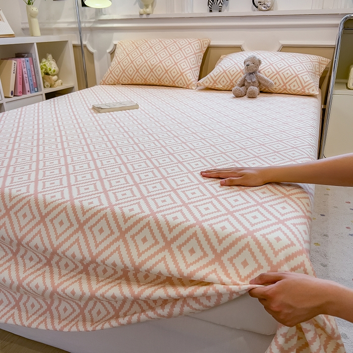 91家纺网 家纺一手货源 找家纺 芃成家纺 2026新款老粗布单床单 回忆