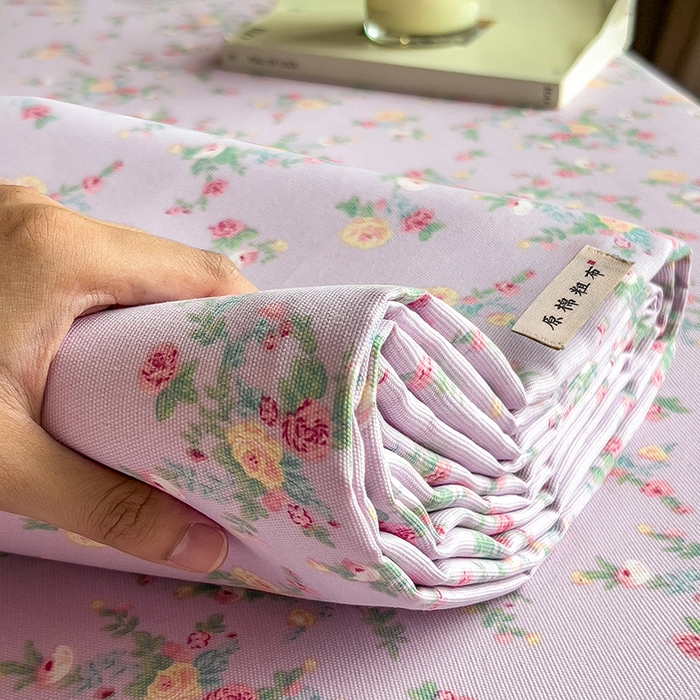 91家纺网 家纺一手货源 找家纺 芃成家纺 2026新款老粗布单床单 罗蔓