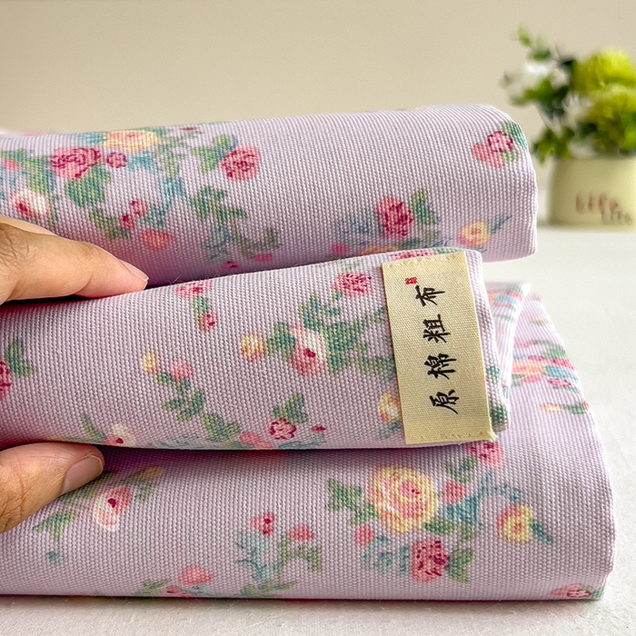 91家纺网 家纺一手货源 找家纺 芃成家纺 2026新款老粗布单床单 罗蔓