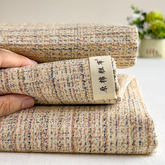 91家纺网 家纺一手货源 找家纺 芃成家纺 2026新款老粗布单床单 明沙