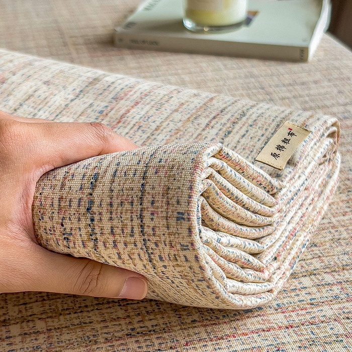 91家纺网 家纺一手货源 找家纺 芃成家纺 2026新款老粗布单床单 明沙