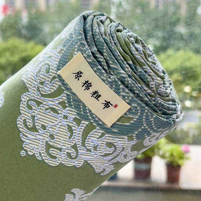 91家纺网 家纺一手货源 找家纺 芃成家纺 2026新款老粗布单床单 夏洛特