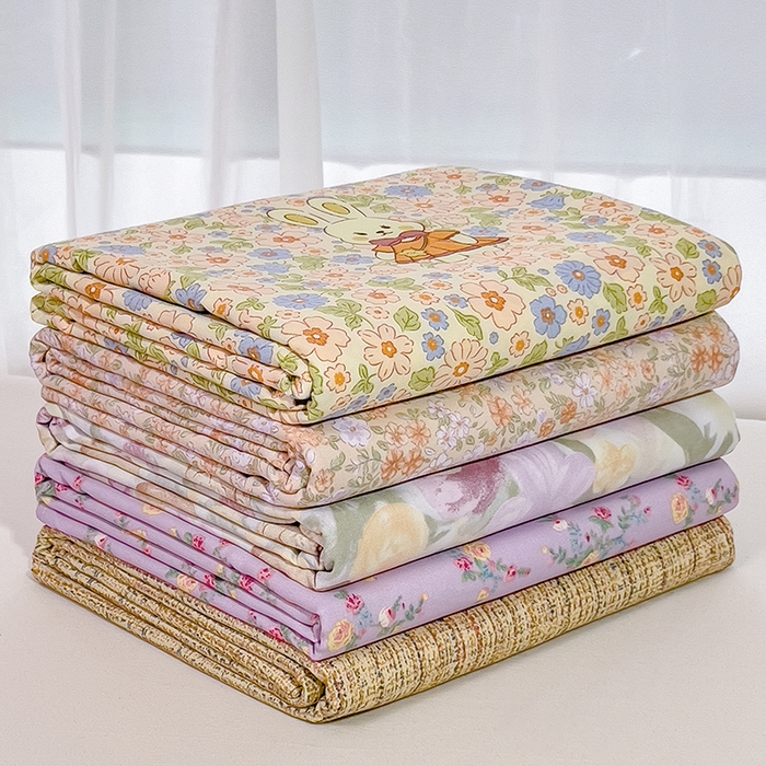 91家纺网 家纺一手货源 找家纺 芃成家纺 2026新款老粗布单床笠 组合图仅供展示