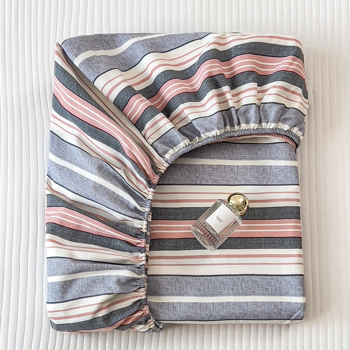 91家纺网 家纺一手货源 找家纺 芃成家纺 2026新款老粗布单床笠 艾森