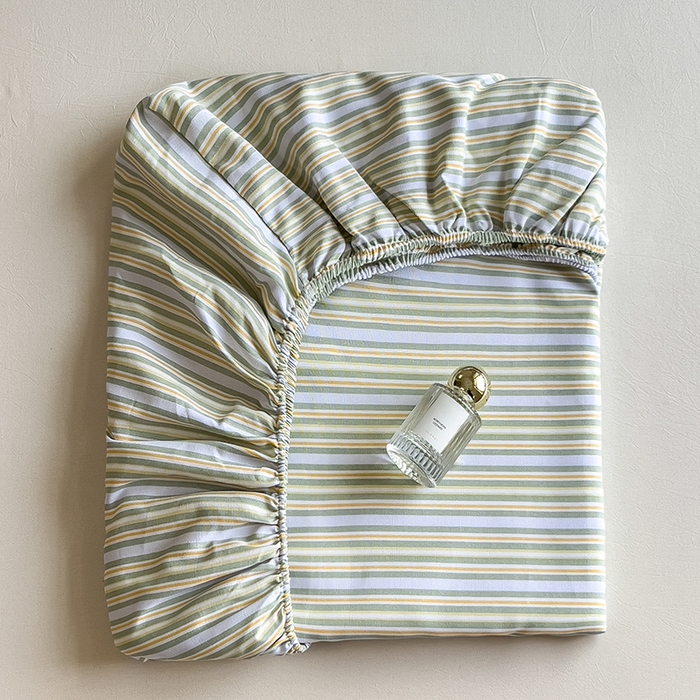 91家纺网 家纺一手货源 找家纺 芃成家纺 2026新款老粗布单床笠 北望