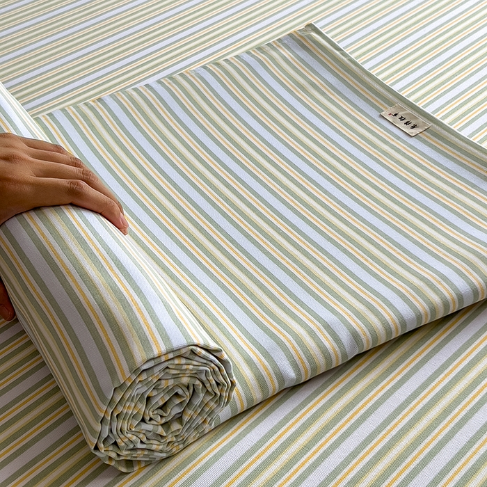 91家纺网 家纺一手货源 找家纺 芃成家纺 2026新款老粗布单床笠 北望