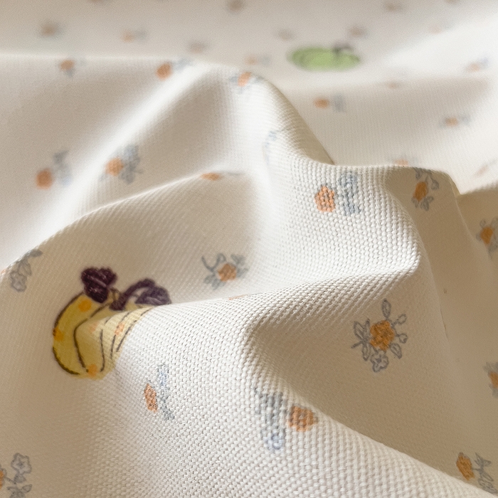 91家纺网 家纺一手货源 找家纺 芃成家纺 2026新款老粗布单床笠 彩色南瓜