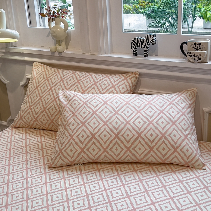 91家纺网 家纺一手货源 找家纺 芃成家纺 2026新款老粗布单床笠 回忆