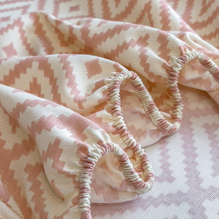 91家纺网 家纺一手货源 找家纺 芃成家纺 2026新款老粗布单床笠 回忆