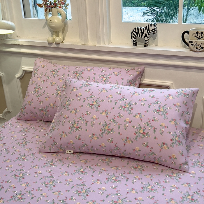 91家纺网 家纺一手货源 找家纺 芃成家纺 2026新款老粗布单床笠 罗蔓