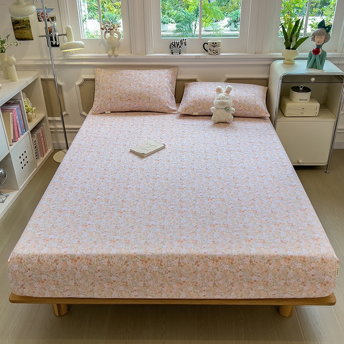 91家纺网 家纺一手货源 找家纺 芃成家纺 2026新款老粗布单床笠 西西里