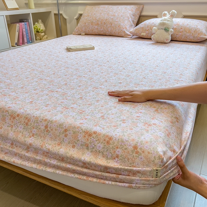 91家纺网 家纺一手货源 找家纺 芃成家纺 2026新款老粗布单床笠 西西里